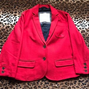 Abercrombie & Fitch Red Blazer